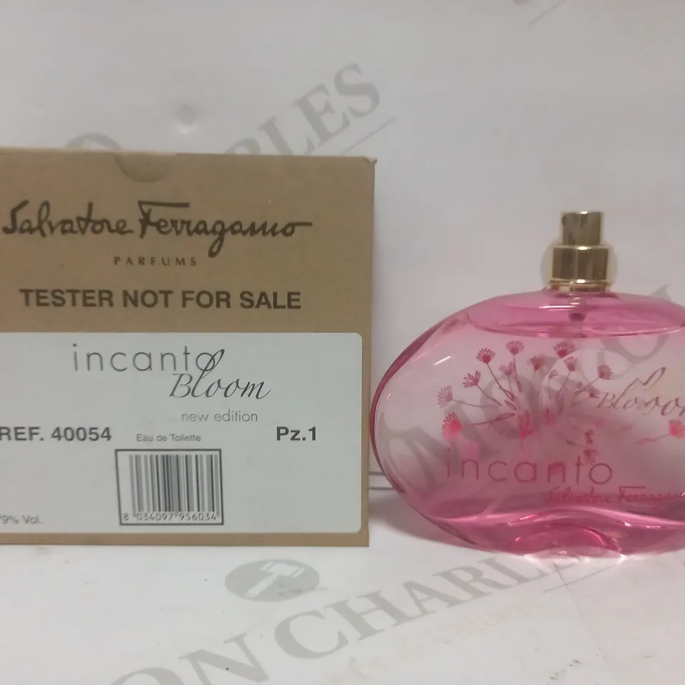 BOX OF APPROX 15 SALVATORE FERRAGAMO INCANTO BLOOM (2014) EAU DE TOILETTE 100ML SPRAY