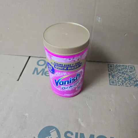 VANISH OXI ACTION QUICK WASH STAIN REMOVER – PINK TUB