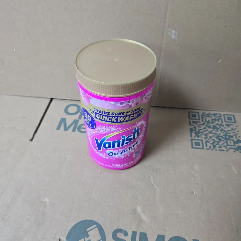 VANISH OXI ACTION QUICK WASH STAIN REMOVER – PINK TUB