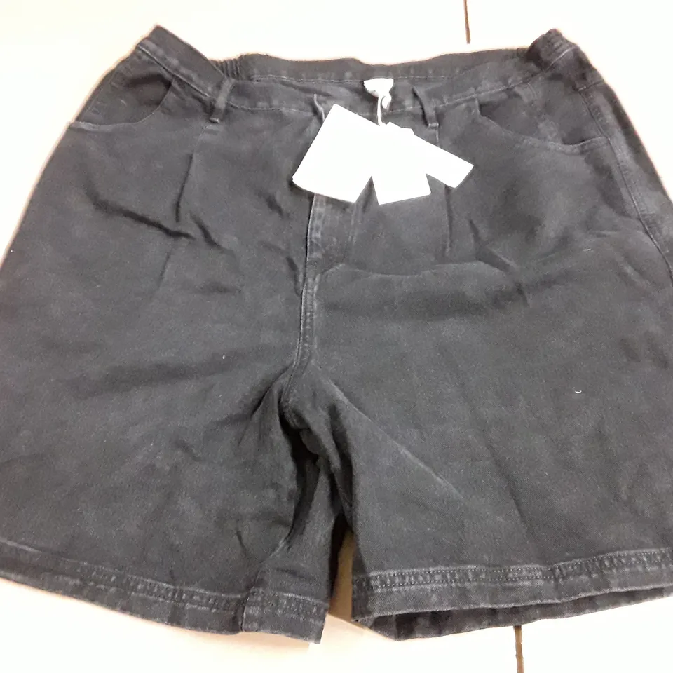 LUCY & YAK BONNIE ORGANIC DENIM SHORTS - W40