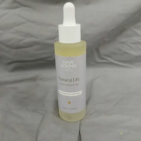 HAIR LOVING NATURAL LIFE HAIR & SCALP OIL – MENOPAUSE SUPPORT, 50ML