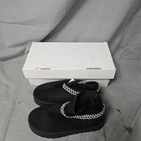 MELROSE BLACK SLIPPERS β UK SIZE 5