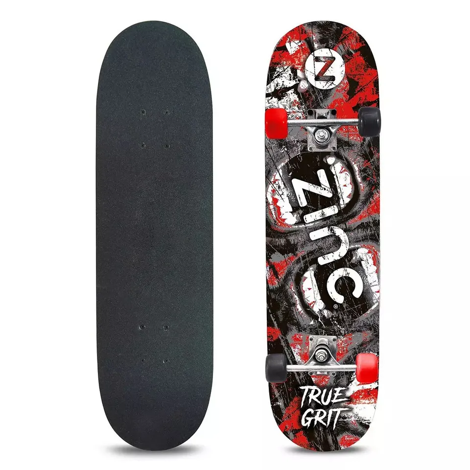 BOXED ZINC TRUE GRIT SKATEBOARD RRP £29.99