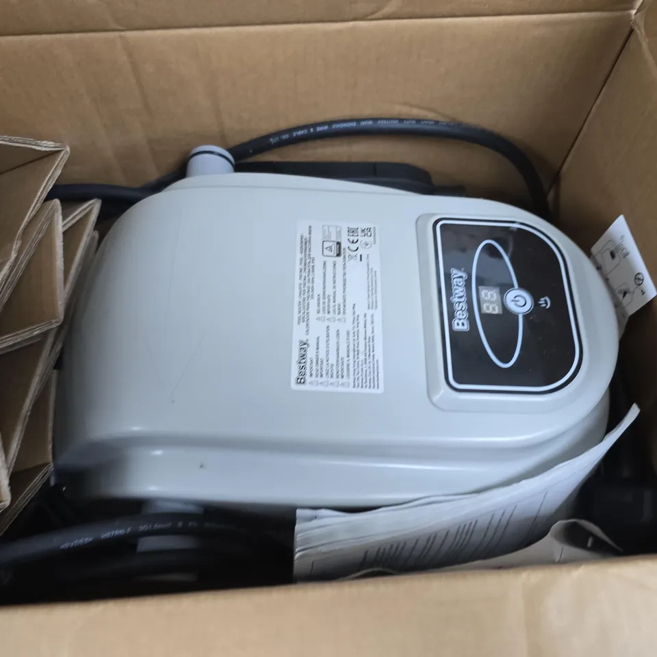 BOXED BESTWAY FLOW CLEAR POOL HEATER