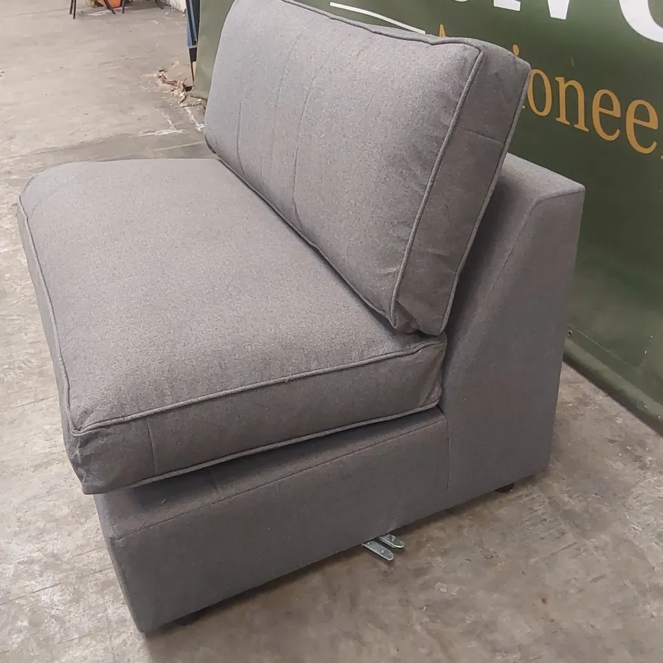 QUALITY DESIGNER SOFA SECTION - GREY FABRIC