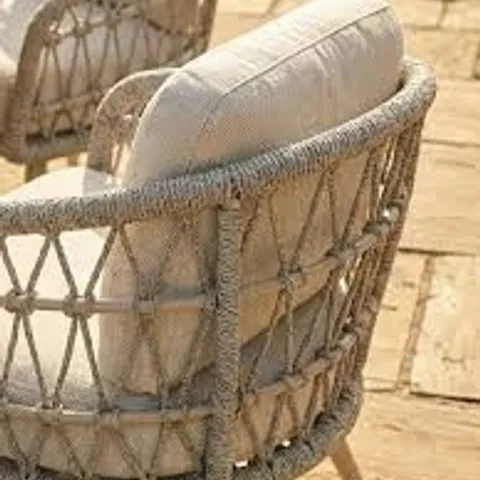 BOXED THE NORFOLK COLLECTION VARGO LOUNGE CHAIR SET OF 2