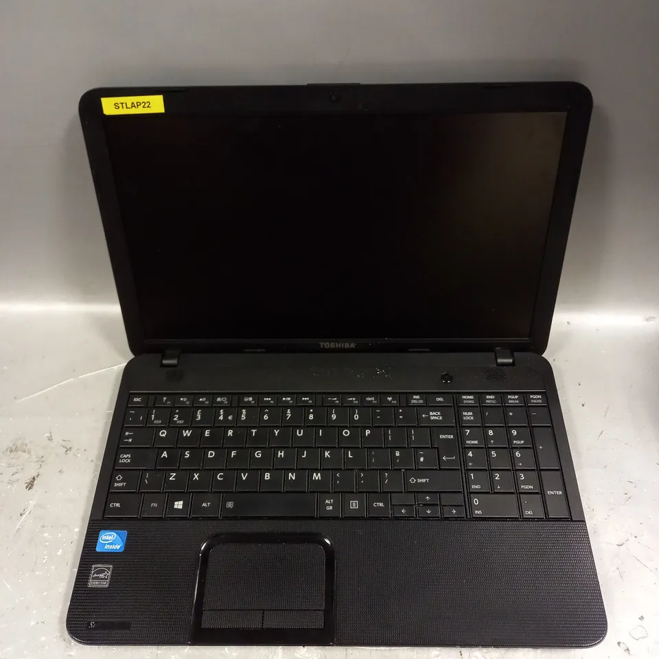 TOSHIBA SATELITE PRO C850 LAPTOP IN BLACK