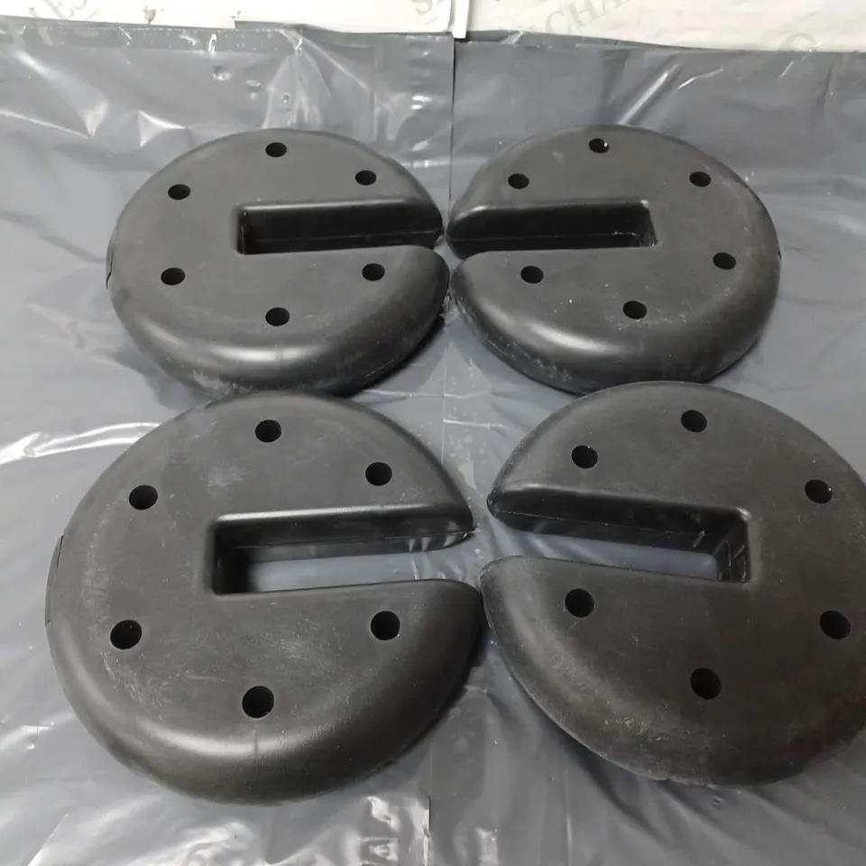 HELLO SUMMER VIVO SET OF 4 ROUND CANOPY TENT LEG WEIGHTS