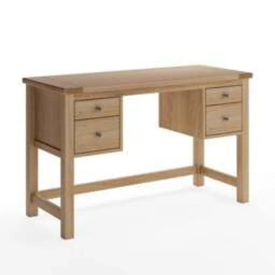 BOXED OLNEY DRESSING TABLE - OAK (1 BOX)