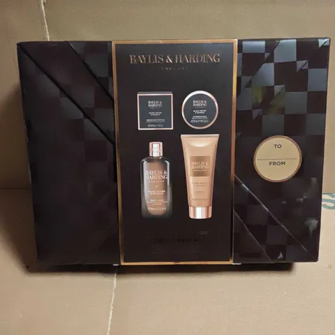 SEALED BAYLIS & HARDING BODY CARE GIFT SET – BLACK PEPPER & GINSENG, ENGLAND