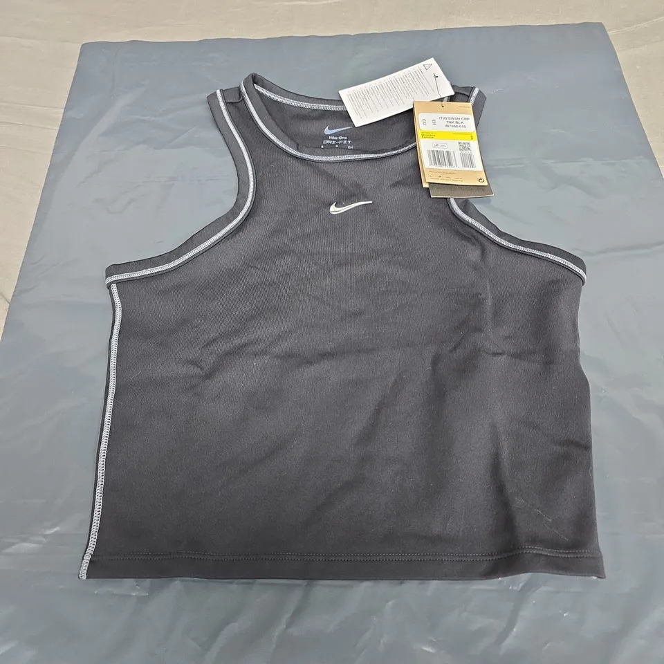 NICE WOMENS PERFORMANCE TOP IN BLACK SIZE S