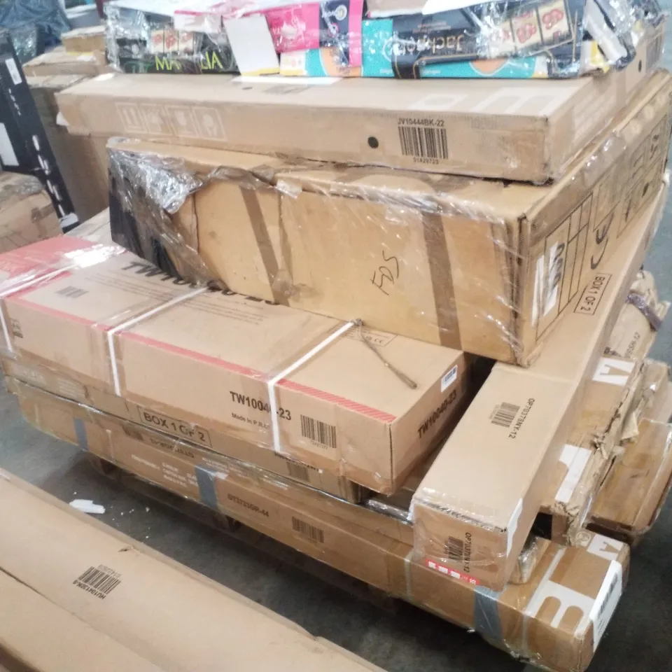 PALLET CONTAINING ASSORTED FURNITURE PARTS