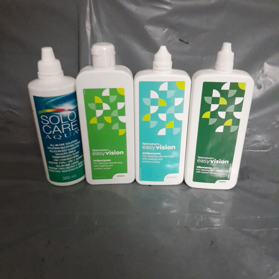 APPROXIMATELY 20 ASSORTED CONTACT LENS SOLUTIONS - COLLECTION ONLY