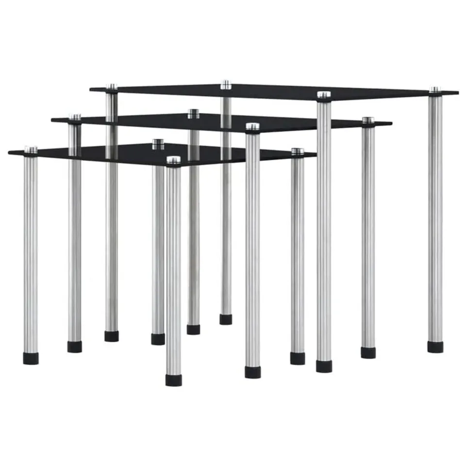 BOXED LETONA 3 PIECE NEST OF TABLES (SET OF 3) 