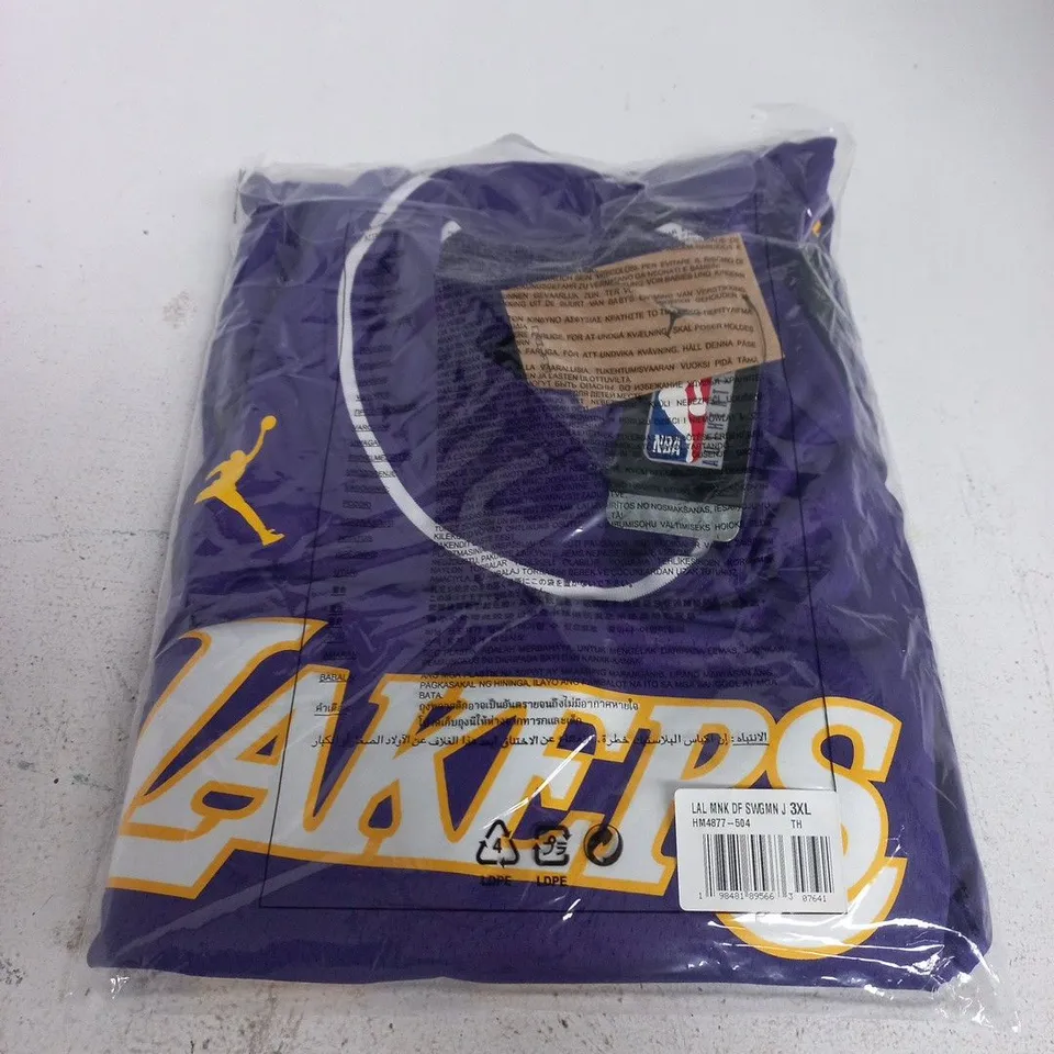 LA LAKERS JERSEY, UK 3XL