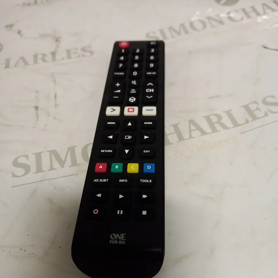 ONE FOR ALL REPLACEMENT REMOTE FOR SAMSUNG TV'S