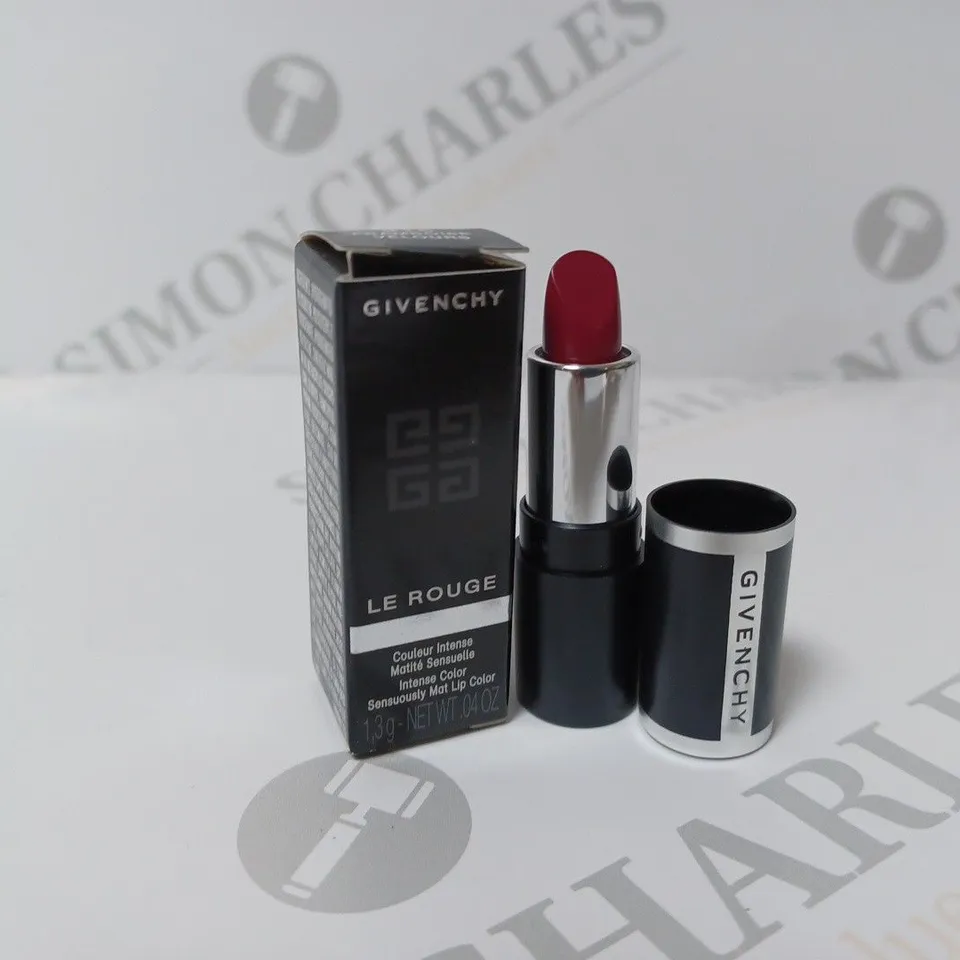 APPROXIMATELY 30 BOXED GIVENCHY LE ROUGE SENSUOUSLY MATT LIP COLOUR 315 FRAMBOISE VELOURS SAMPLES 