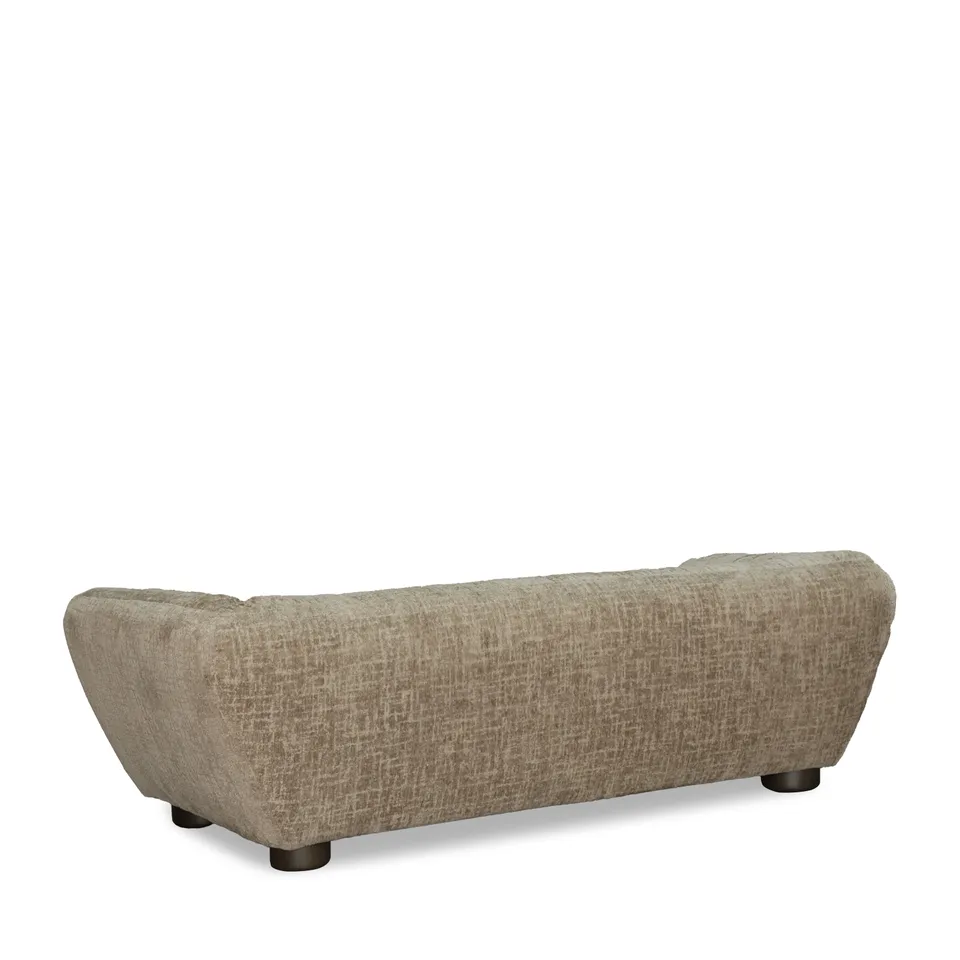 BRAND NEW BOXED ROCHE OBLIA 4 SEATER FABRIC OMBRA FABRIC SOFA - BEIGE