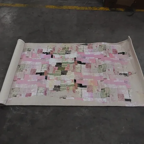 CRAFT HALI RUG - PINK // SIZE: 80 X 150cm