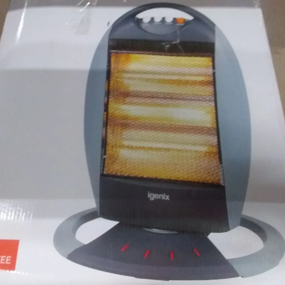 BOXED 1,200 WATTS ELECTRIC RADIANT COMPACT HEATER