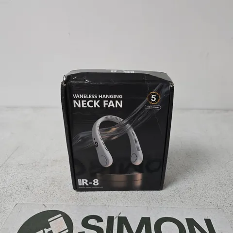 R-8 VANELESS HANGING NECK FAN β BOXED