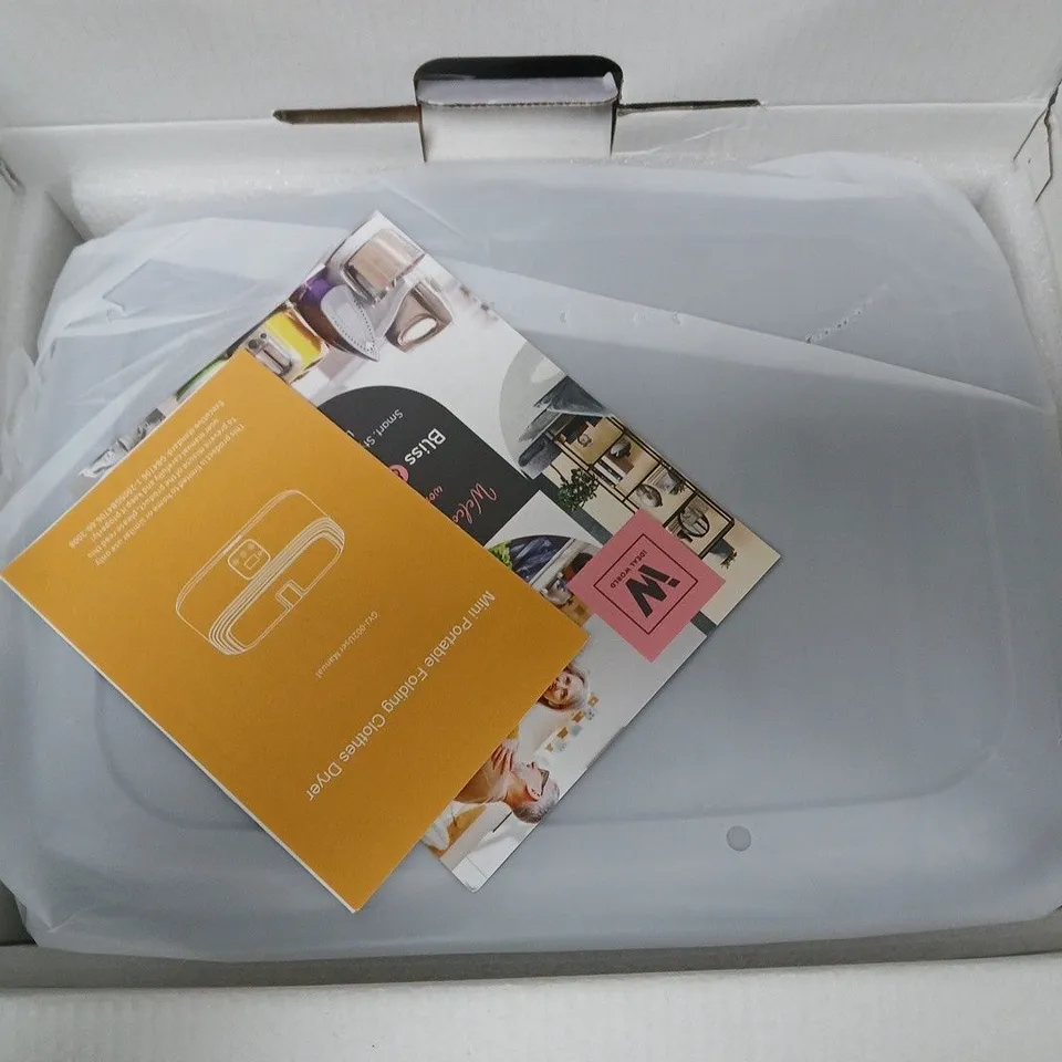 BOXED BLISS & BEYOND MINI PORTABLE FOLDING CLOTHES DRYER