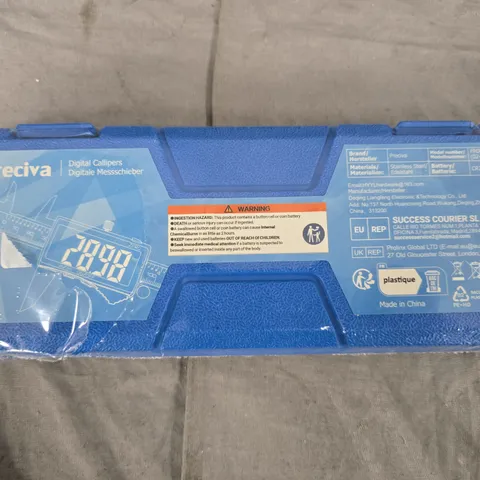 PRECIVA DIGITAL CALLIPERS – BOXED, BLUE CASE