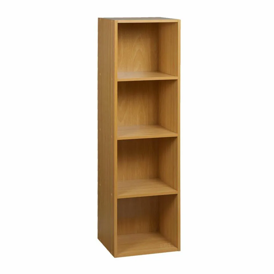 BOXED LACI BOOKCASE- FINISH-BEACH