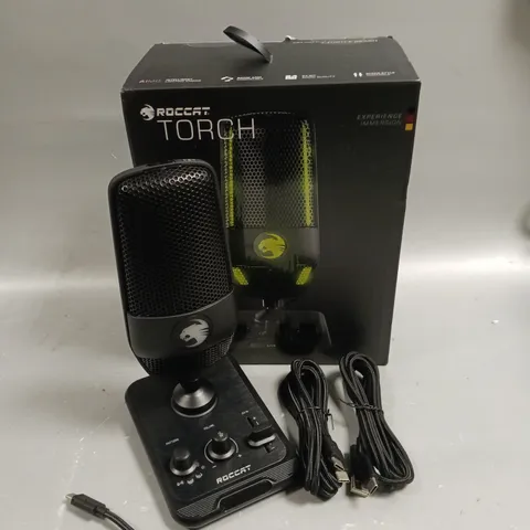 BOXED ROCCAT TORCH STUDIO-GRADE USB MICROPHONE