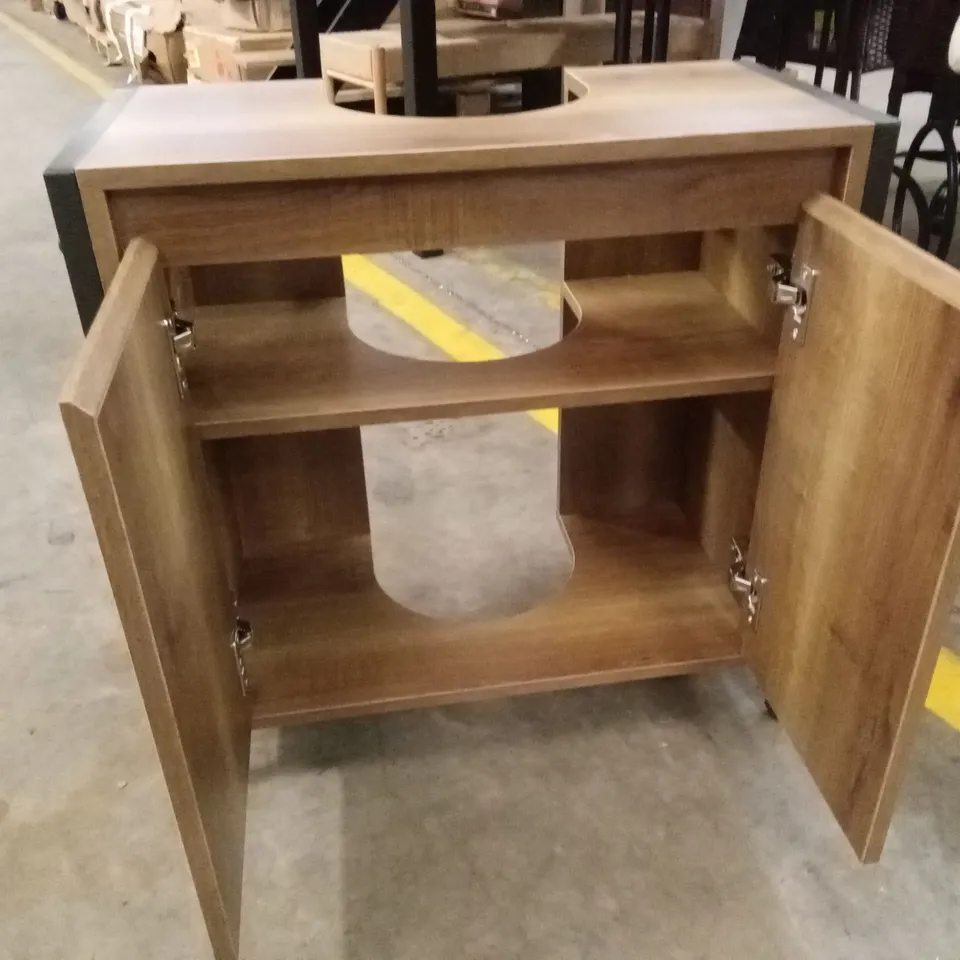 DESIGNER 2 DOOR BATHROOM STORAGE UNIT