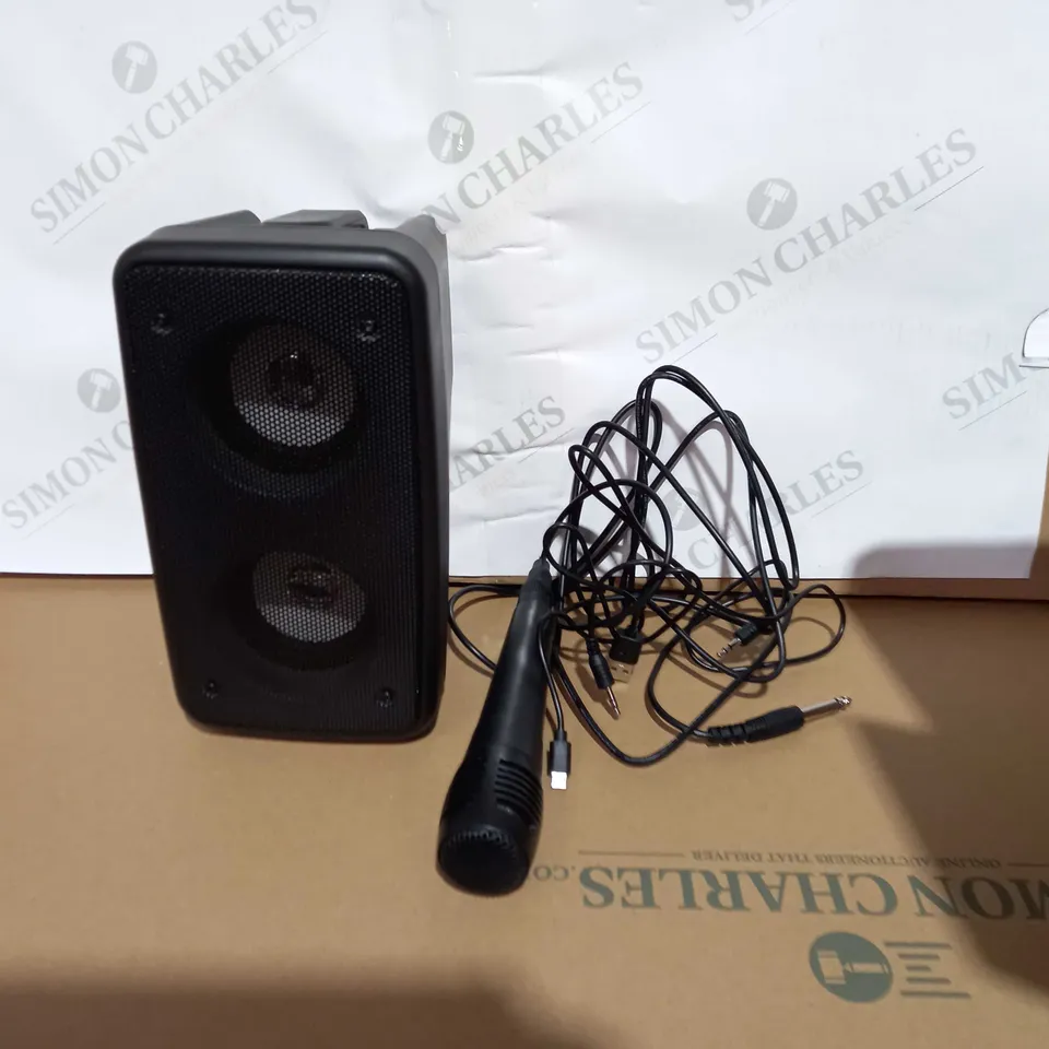 JUICE DISCO XL WIRELESS SPEAKER WITH MICROPHONE