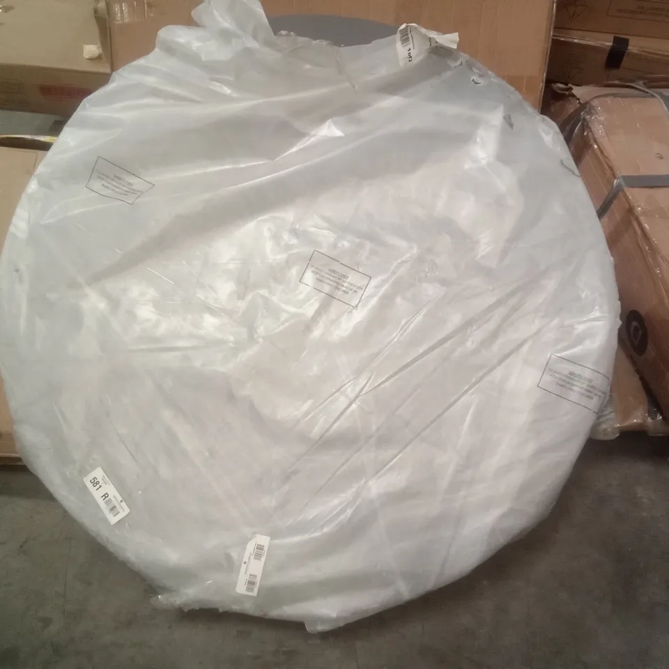 DESIGNER KYOTO ROUND EXTENDING DINING TABLE TOP ONLY GREY