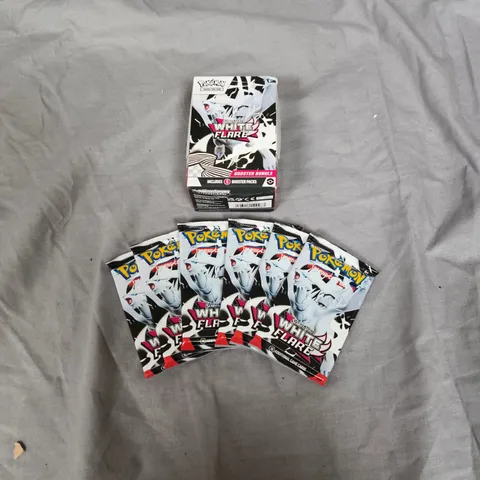 POKÉMON TRADING CARD GAME - SCARLET & VIOLET WHITE FLARE BOOSTER BUNDLE - PACK OF 6