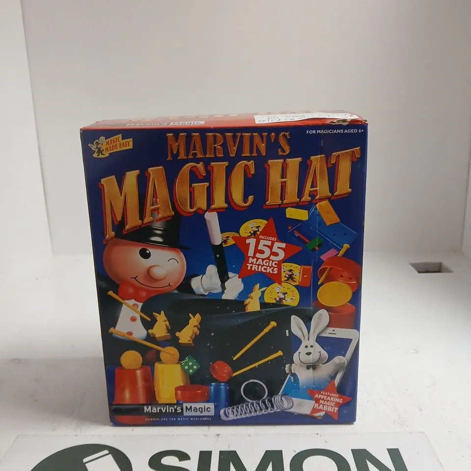 MARVIN'S MAGIC HAT – MAGIC TRICKS KIT (155 TRICKS) BOXED