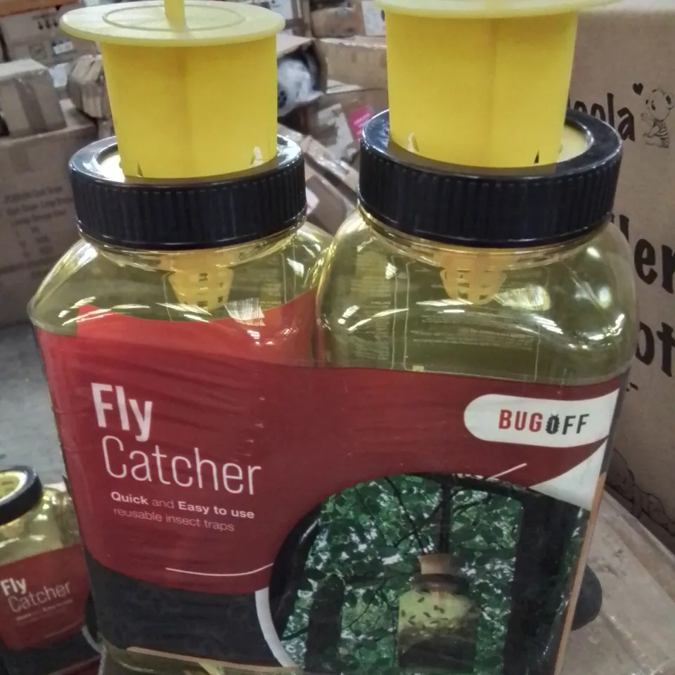 BOX CONTAINING APPROXIMATELY 20 FLY CATCHERS