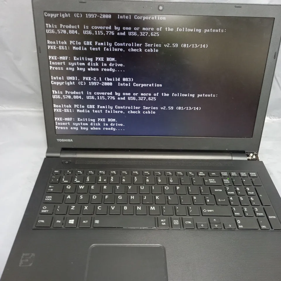 TOSHIBA SATELLITE PRO R50-B	15 INCH I3-4005U 1.70GHZ