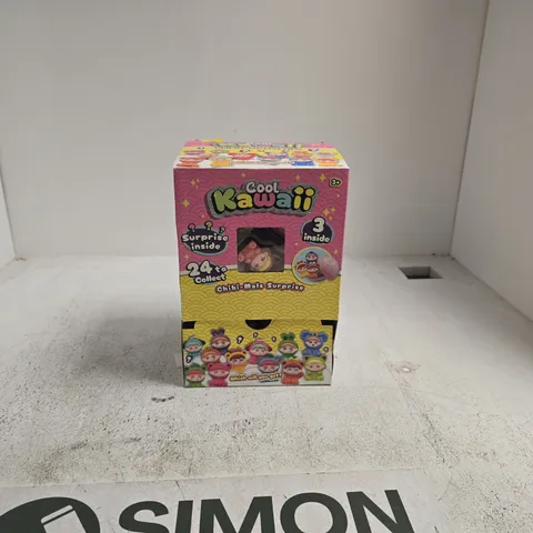 KAWAII BLIND BOX COLLECTIBLE TOY – 3 INSIDE, 24 TO COLLECT CHIBI-MALS SURPRISE
