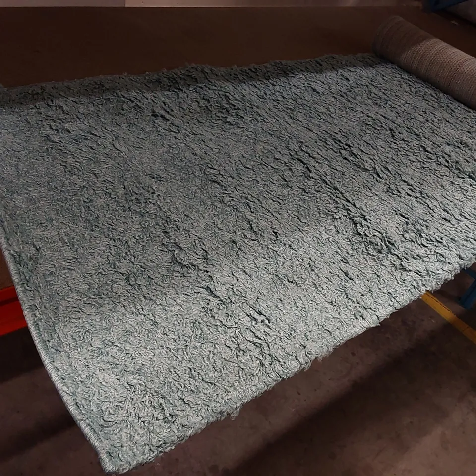 BRAND NEW PACO HOME TWISTER 500 RUG IN TURQOUISE - 70×250CM 