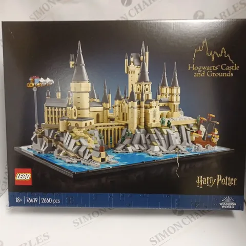 BOXED LEGO HARRY POTTER HOGWARTS CASTLE AND GROUNDS 76419