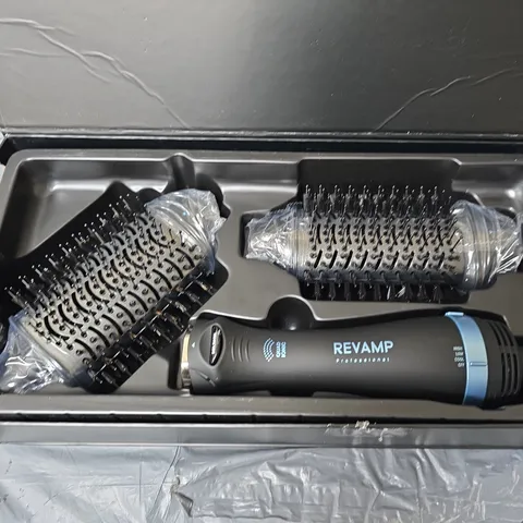BOXED REVAMP PROGLOSS VOLUME & STYLE 1000W HOT BRUSH STYLER