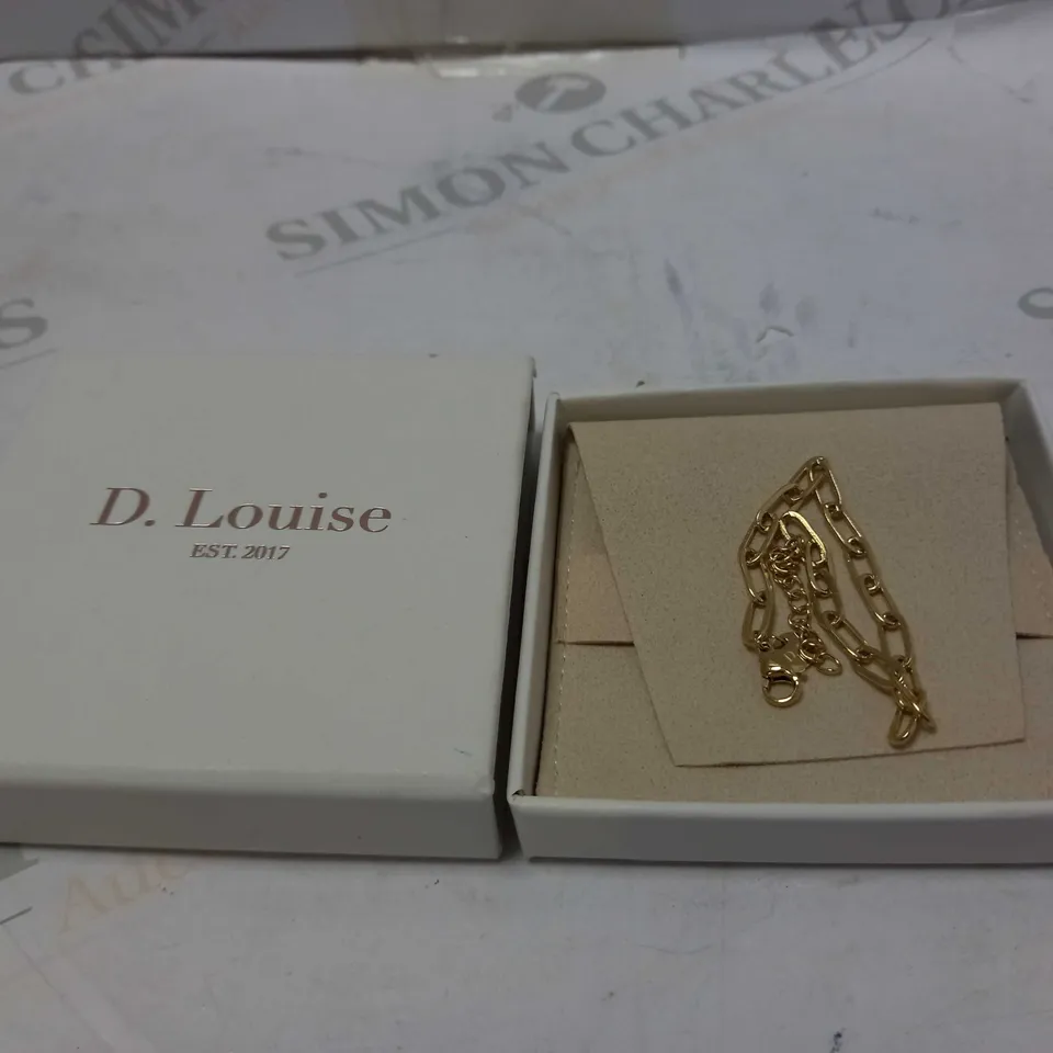 D.LOUISE PAPERCLIP BRACELET