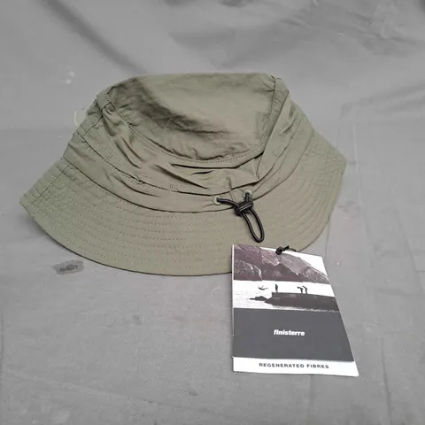 FINISTERRE WANER BUCKET HAT IN OLIVE - S/M