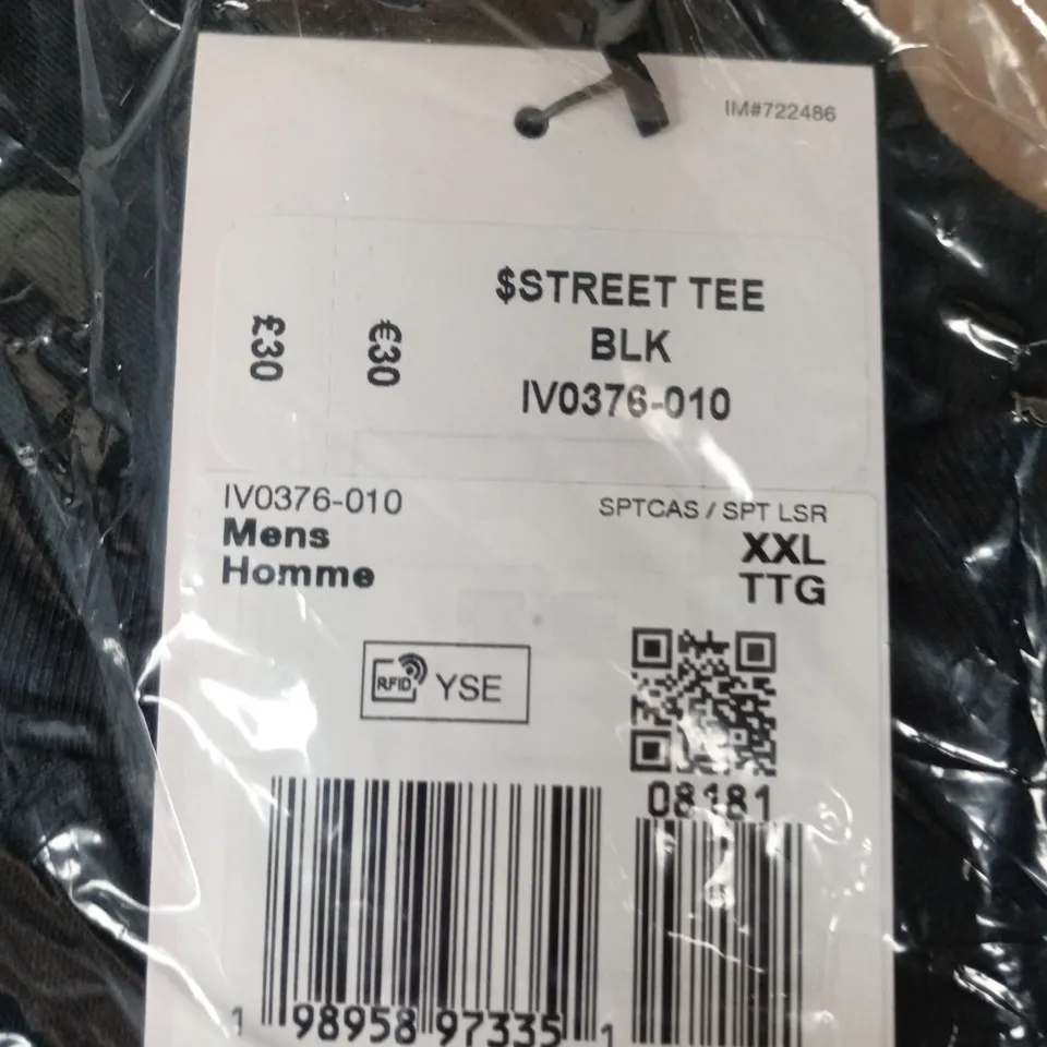 NIKE STREET TEE BLACK – MEN'S XXL – LOOSE FIT