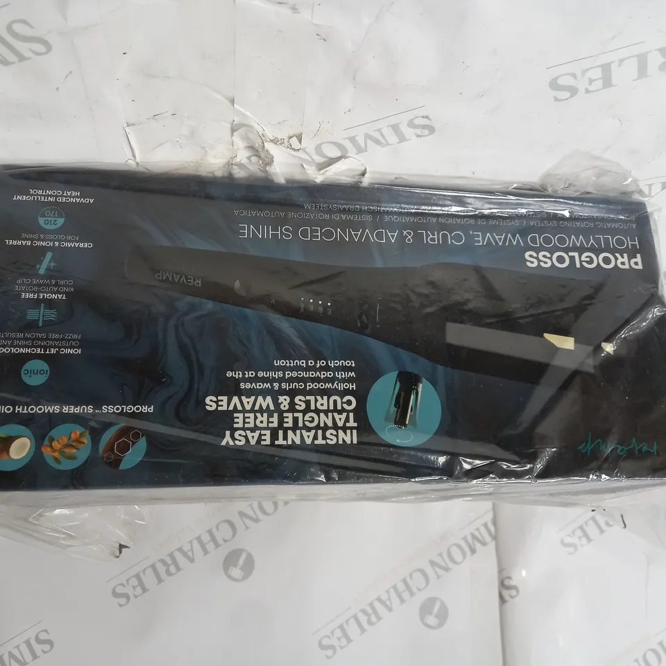 BOXED PROGLOSS HOLLYWOOD WAVE ADVANCED PROTECT CURLERS RRP £119.99