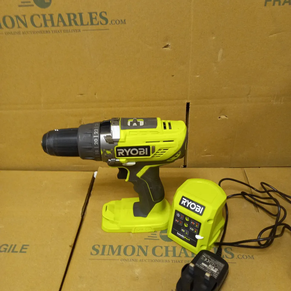 RYOBI R18PD3-215GZ 18 V ONE+ CORDLESS COMBI DRILL