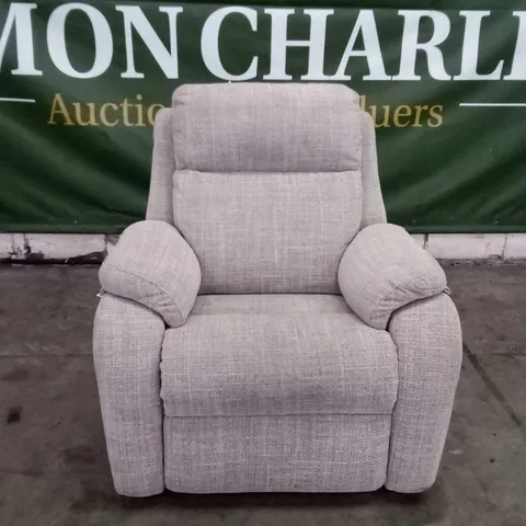 DESIGNER G PLAN KINGSBURY CHAIR - BEACH OATMEAL FABRIC