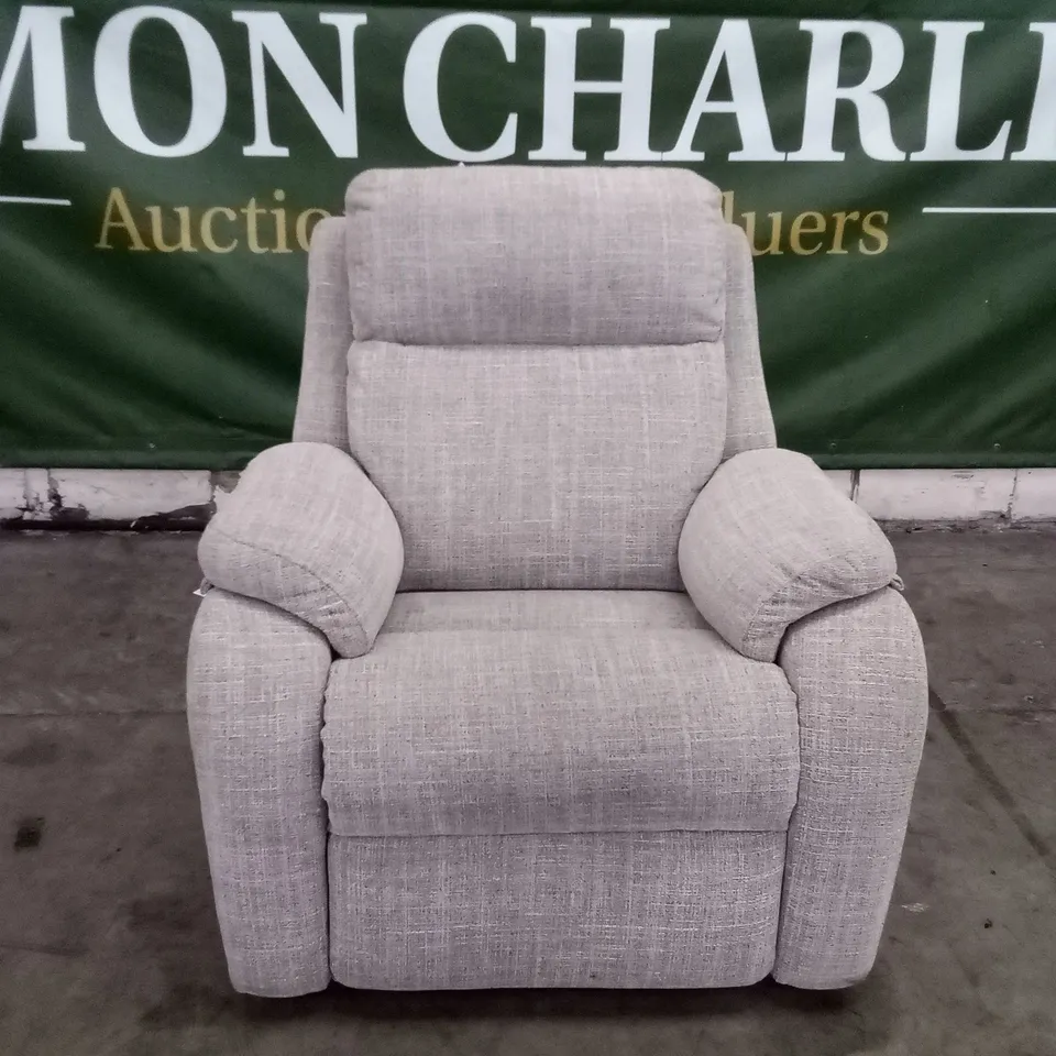 DESIGNER G PLAN KINGSBURY CHAIR - BEACH OATMEAL FABRIC 