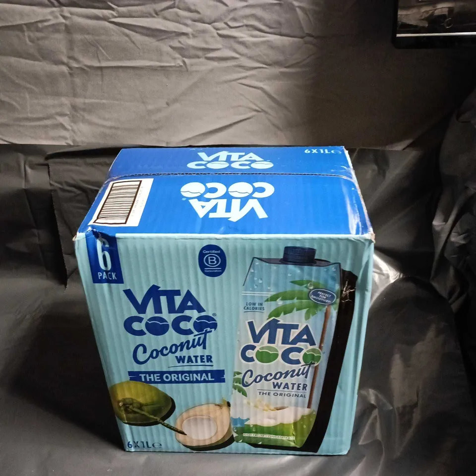VITA COCO COCONUT WATER – THE ORIGINAL, 6 X 1L PACK