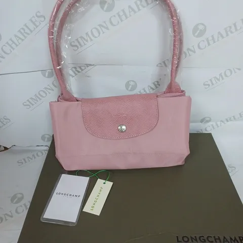 BOXED LONGCHAMP HANDBAG IN PINK ONE SIZE
