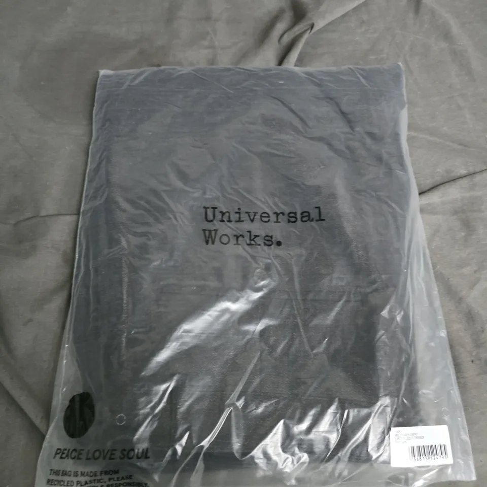 UNIVERSAL WORKS MILITARY CHINO – UPCYCLED TWEED BROWN, SIZE 32